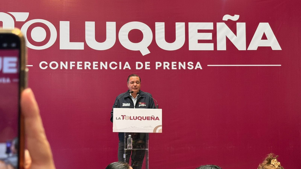 Conferencia del alcalde de Tolca.