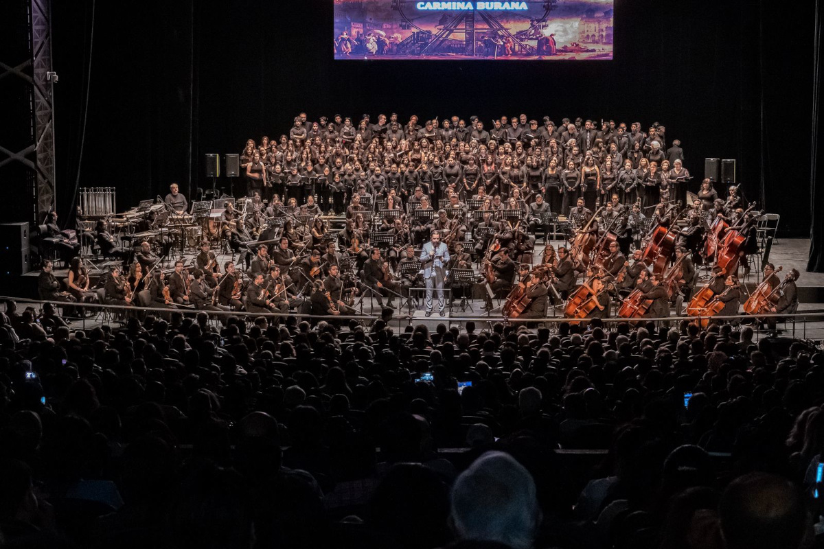 El Teatro Morelos de Toluca presentó el concierto Carmina Burana por la OFiT.