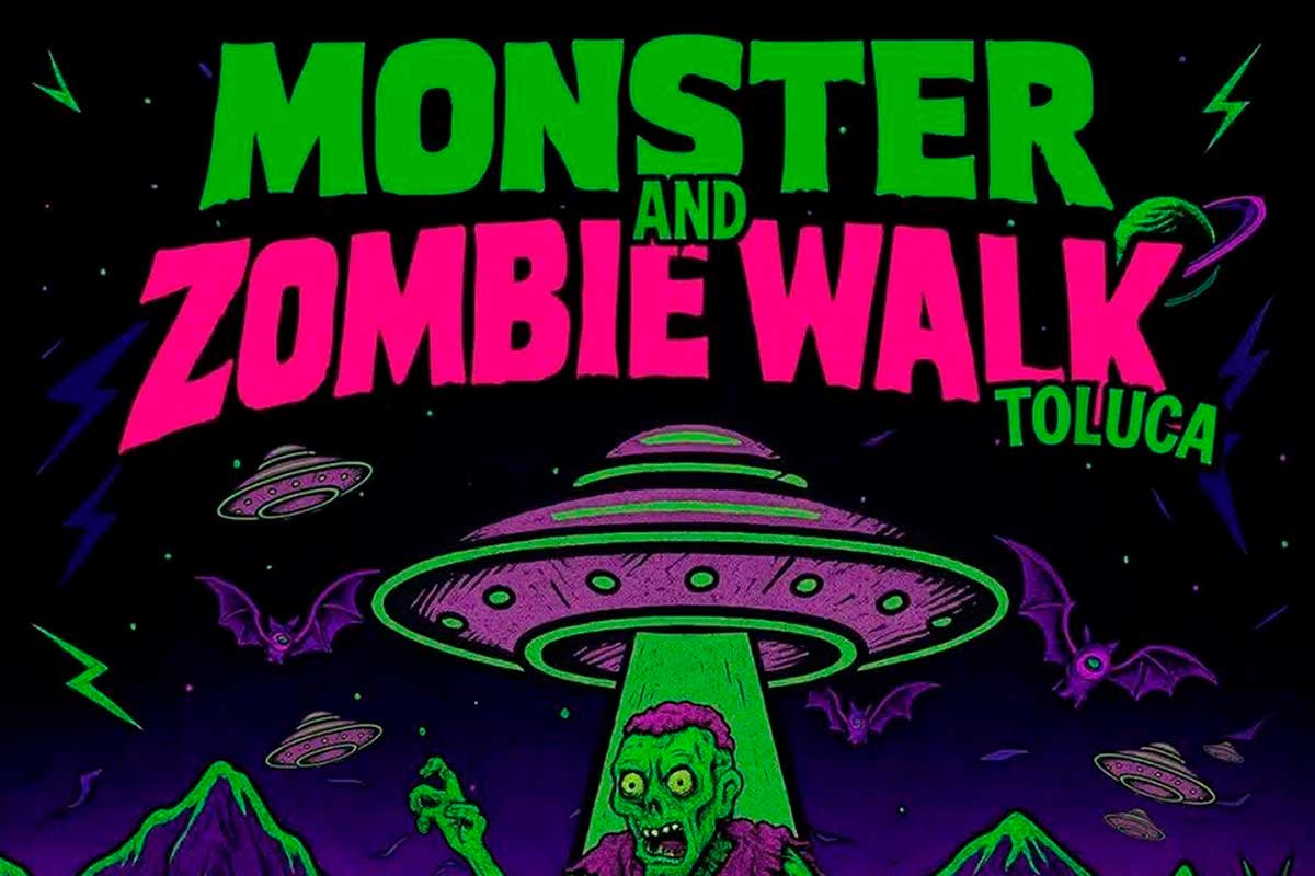 Cierres viales por la marcha Zombie Walk Toluca 2025: conoce la ruta y horarios