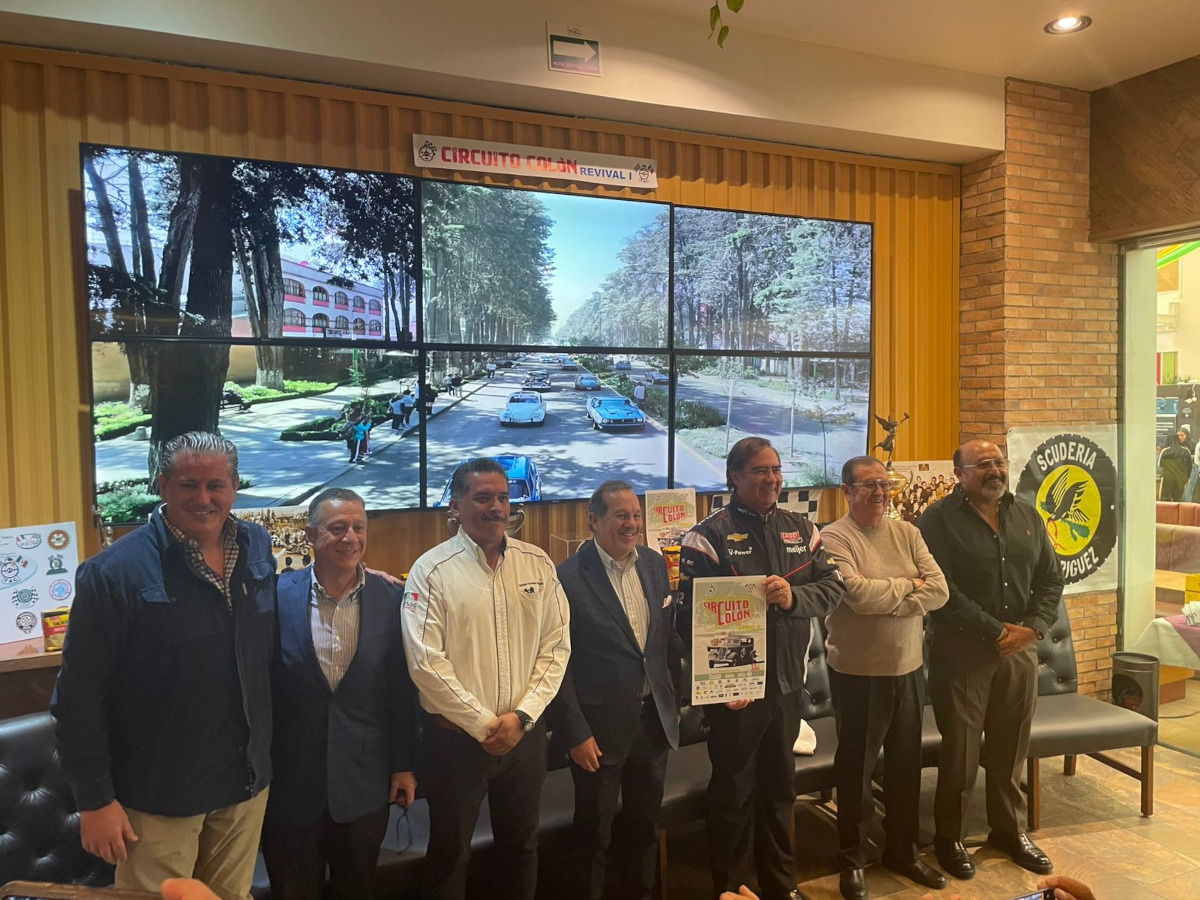 Circuito Colón Revival II: autos clásicos recorrerán Toluca en la Feria del Alfeñique 2025