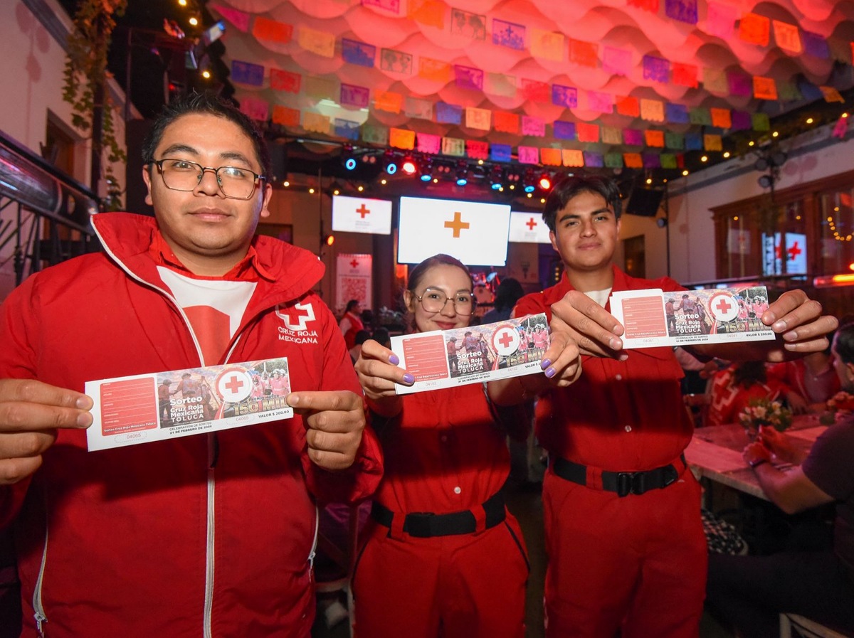 Cruz Roja anuncia primer sorteo de reconstrucción de Hospital de Metepec.