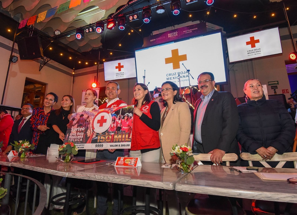 Cruz Roja anuncia Primer Sorteo para reconstruir su hospital en Metepec