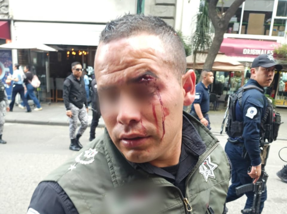 Detienen a cuatro personas por agredir a un policía municipal en Toluca