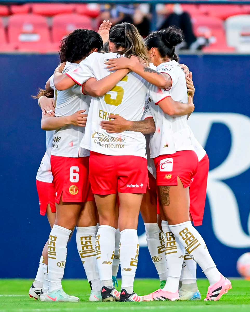 Toluca Femenil empata 1 a 1 contra Atlético de San Luis.