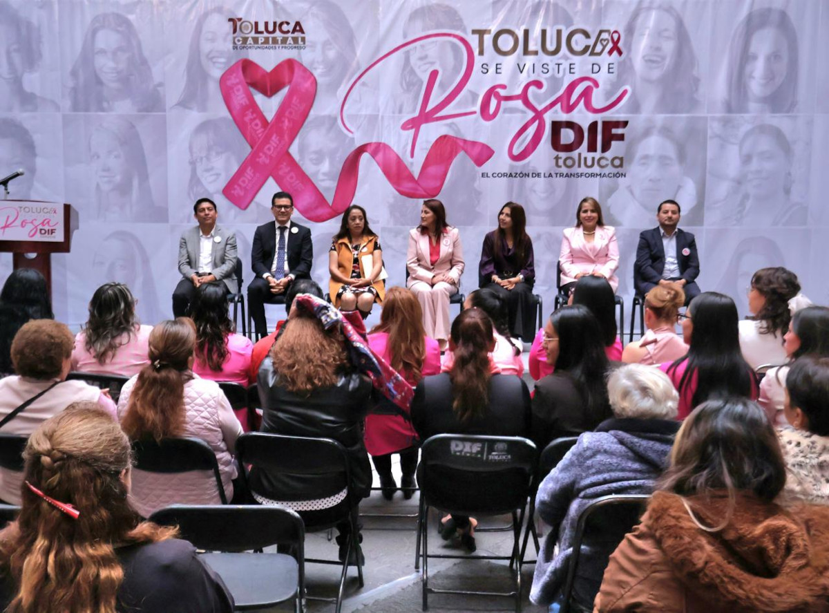 DIF Toluca lanza campaña gratuita para la detección oportuna del cáncer de mama
