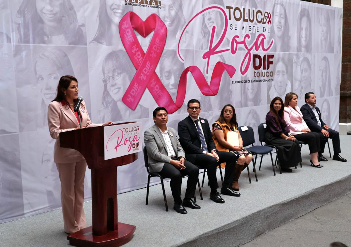 DIF Toluca inicia campaña de detección oportuna de cáncer de mama.