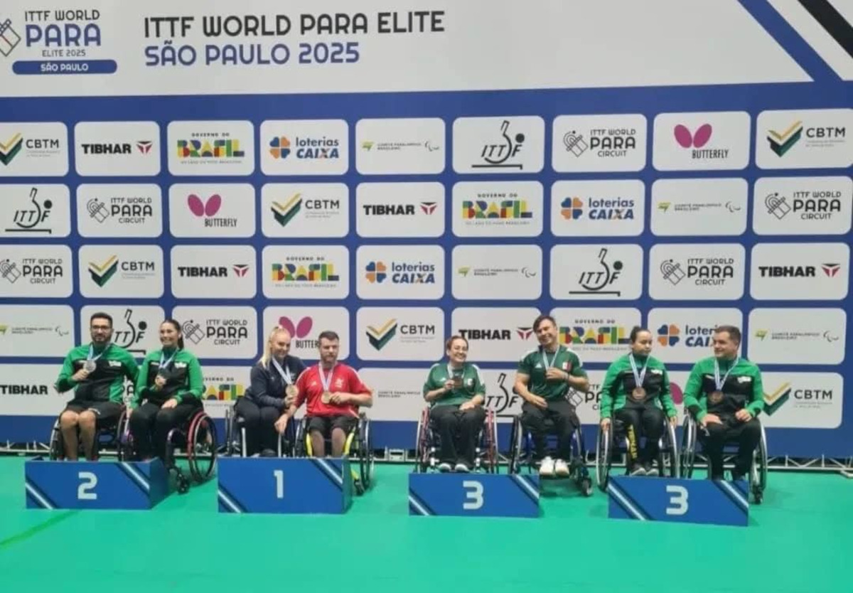 Edith Sigala conquista bronce en el ITTF World Para Elite de Brasil