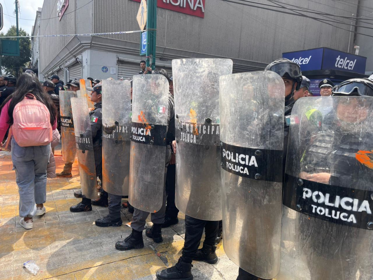 Gobierno de Toluca rechaza manifestaciones de violencia.