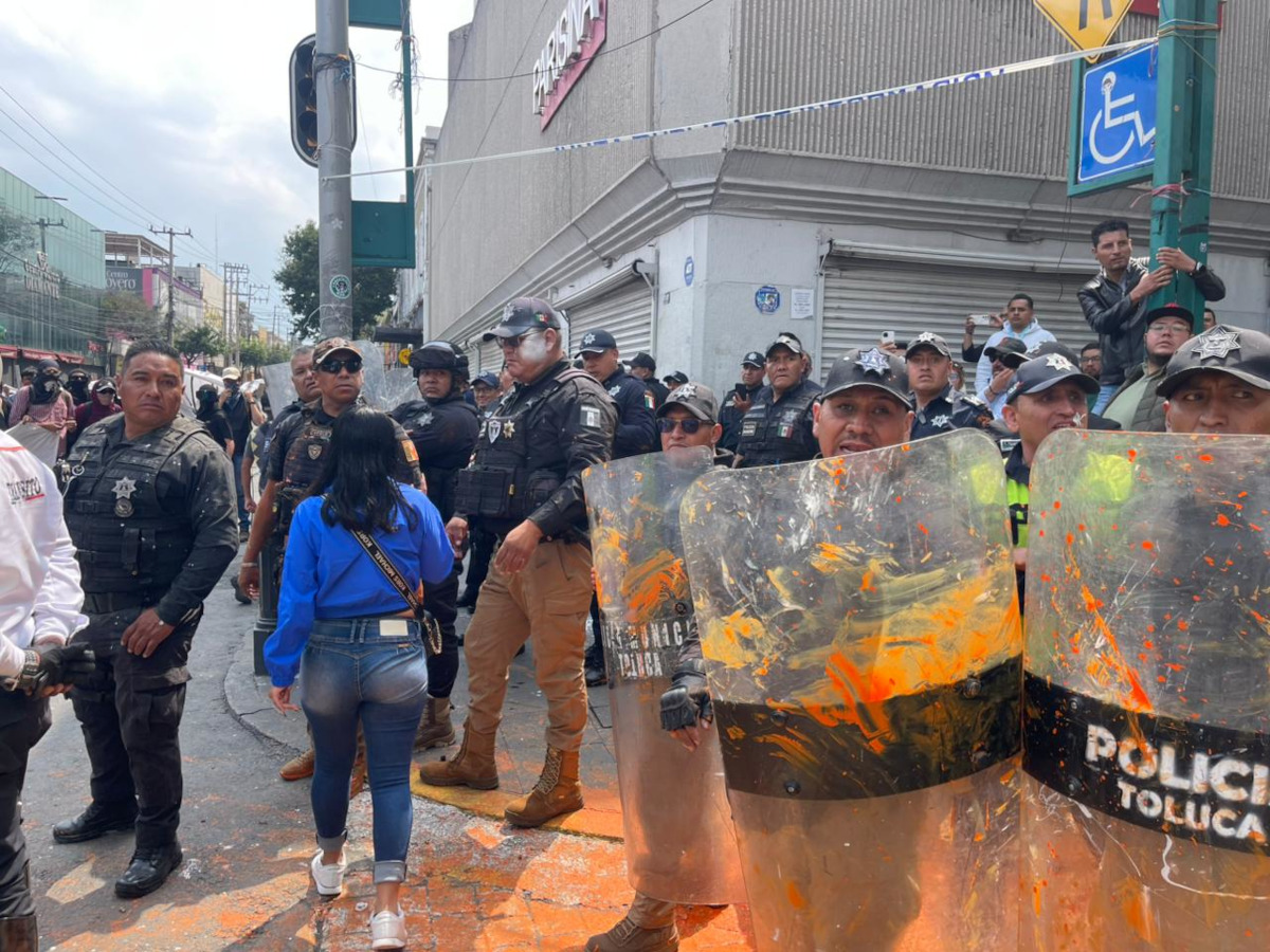 Gobierno de Toluca rechaza manifestaciones de violencia.