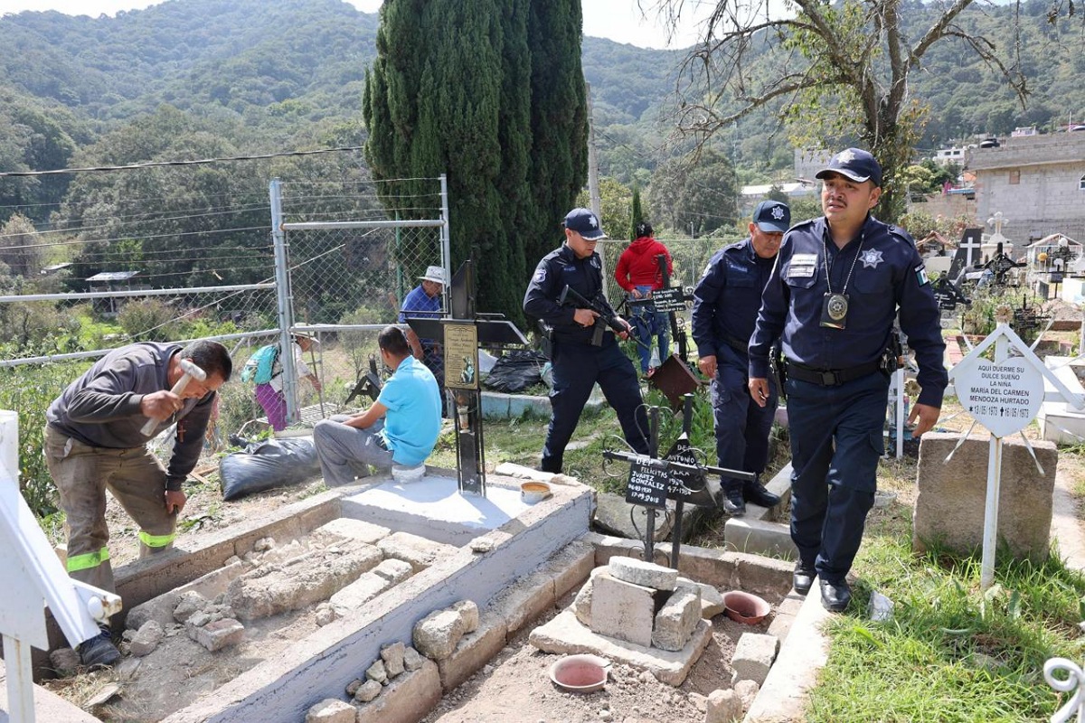 Huixquilucan activa operativo de Día de Muertos.