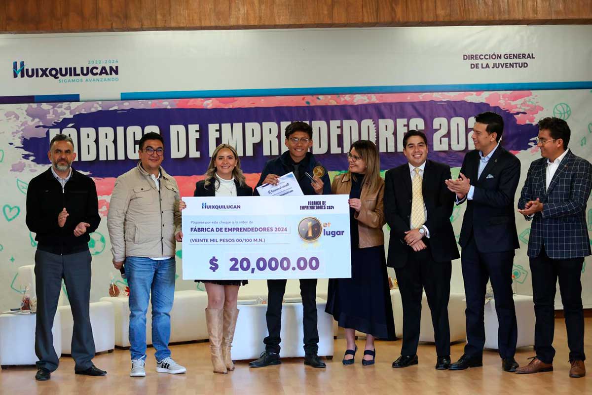 Huixquilucan impulsa el talento joven con la “Fábrica de Emprendedores 2025”