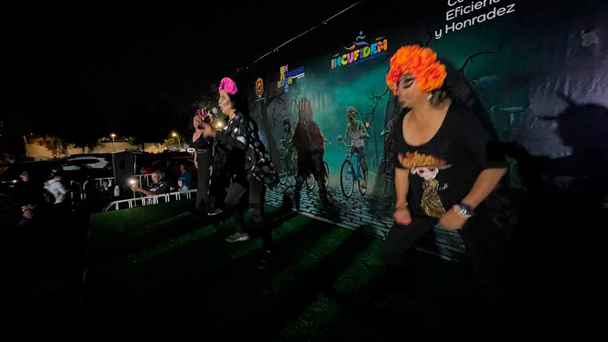 Metepec lleva a cabo actividades deportivas y recreativas por Día de Muertos.