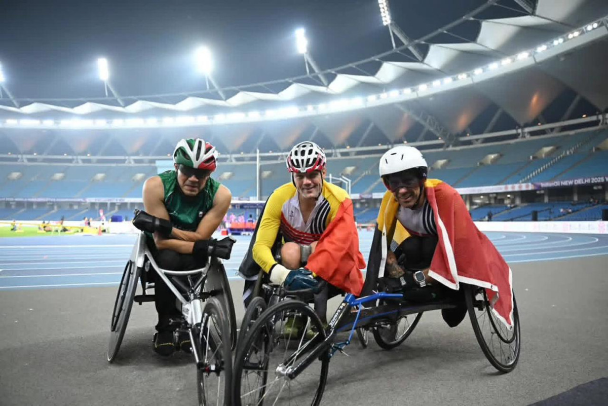 Paradeportistas mexiquenses brillan en el Mundial de Paratletismo 2025 en la India