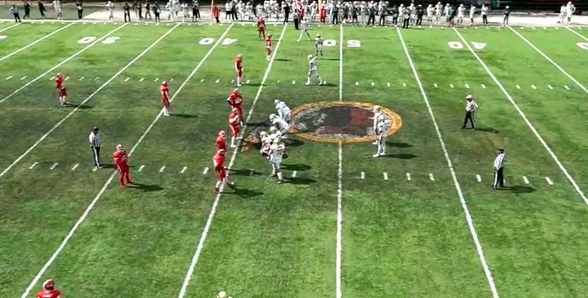 Fútbol Américano universitario.