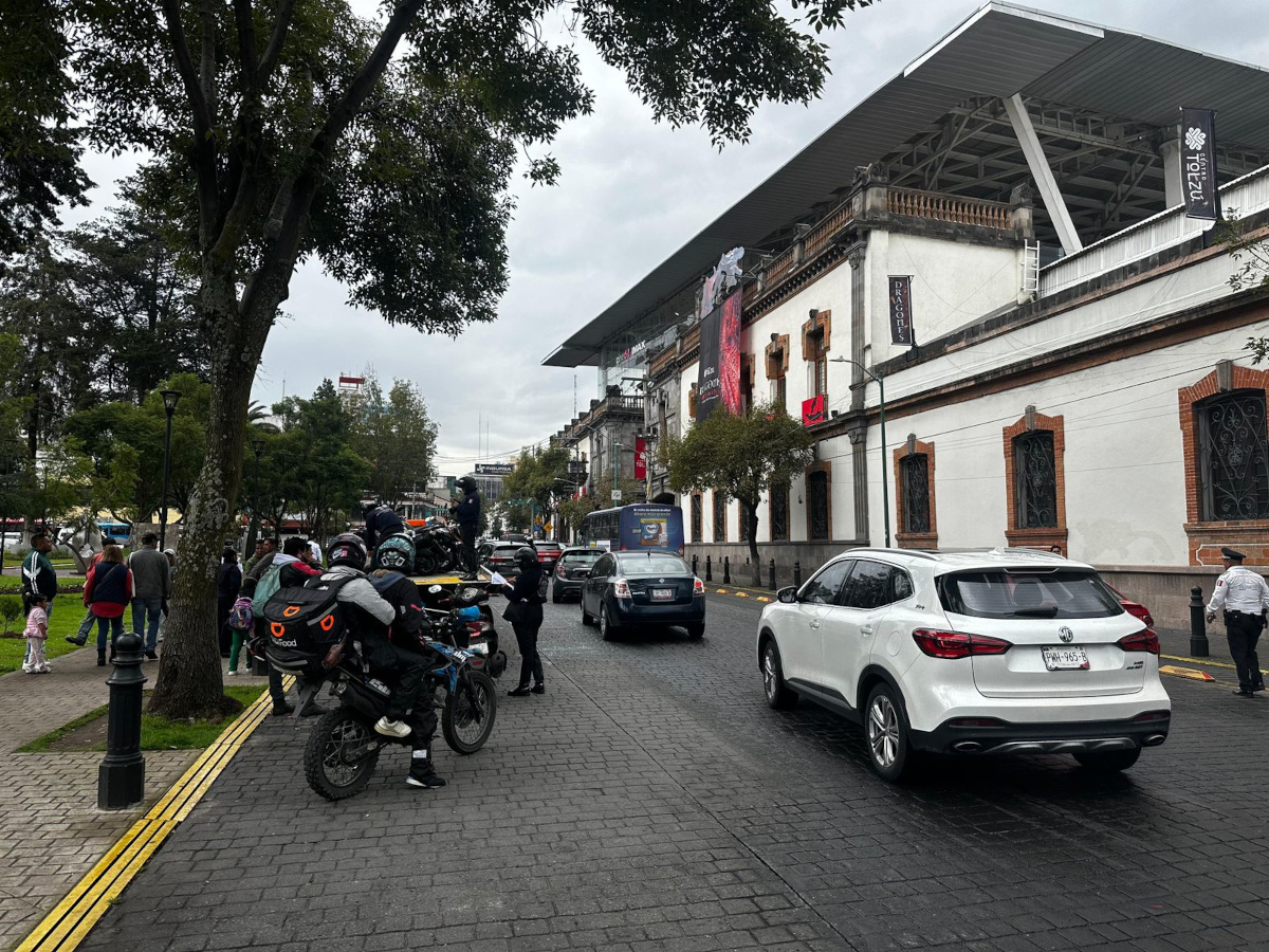 Toluca retira de circulación 87 motocicletas.