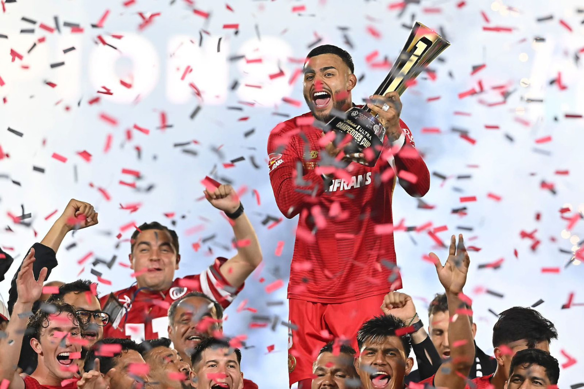 Diablos Rojos del Toluca conquista la Campeones Cup 2025.