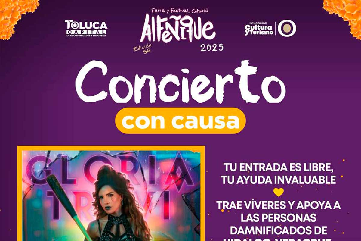 Toluca convierte la música en solidaridad con los “Conciertos con Causa” del Alfeñique 2025