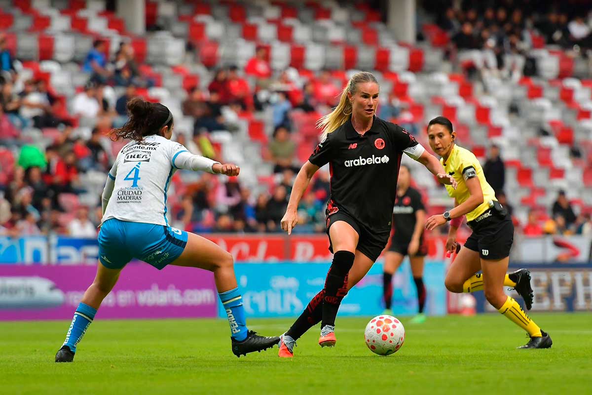 Toluca Femenil golea 4-1 a Puebla y confirma su lugar en Liguilla del Apertura 2025
