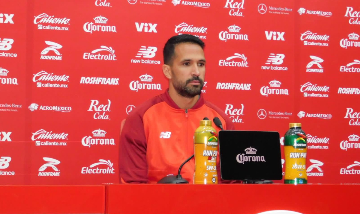 Jugador del Toluca Luan García.