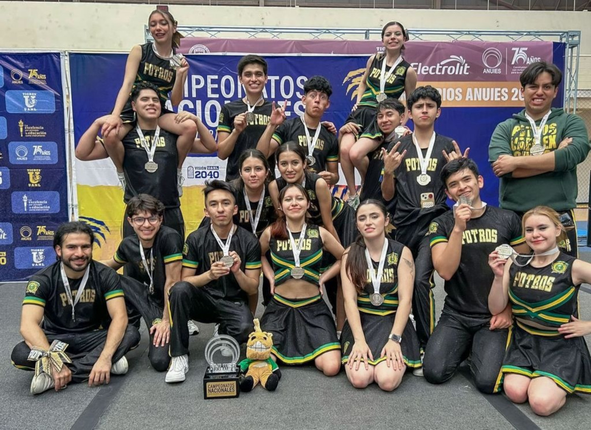 Equipo de animación y porras de la UAEMéx.