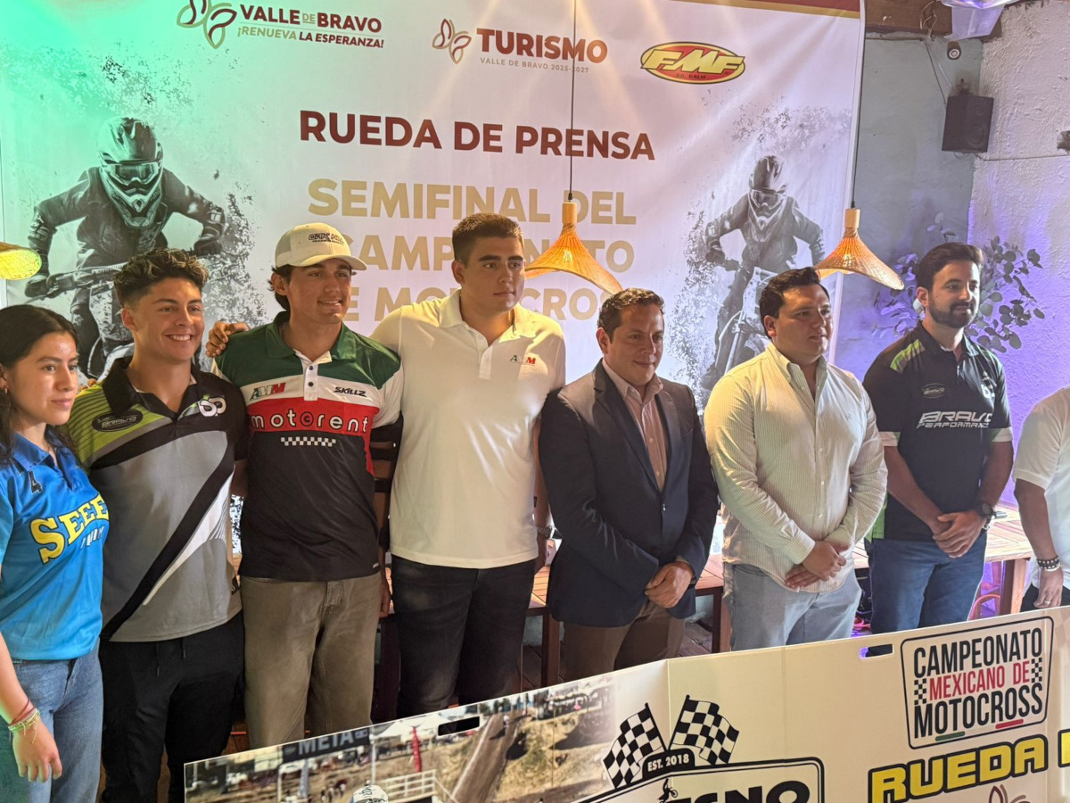 Valle de Bravo acelera con la semifinal del Campeonato Nacional de Motocross 2025