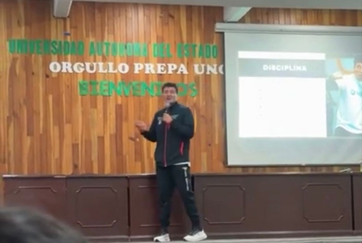 William "Camarón" Zepeda en la UAEMéx.