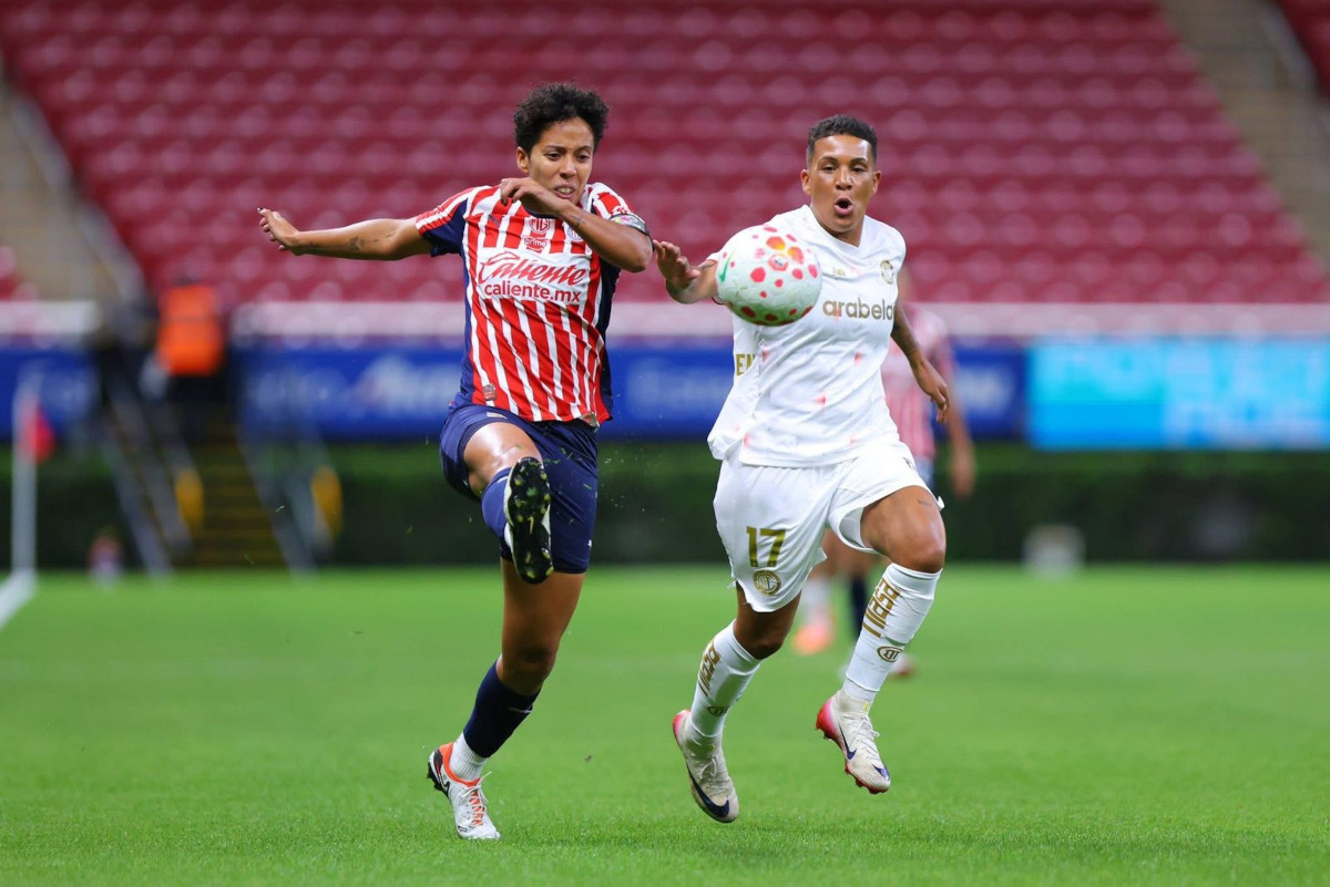 Toluca Femenil empata 2-2- con Chivas.