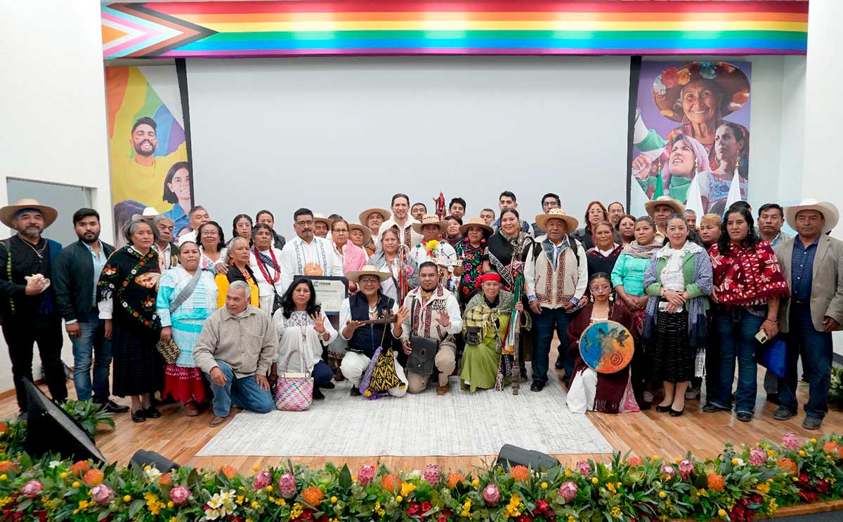 CODHEM fortalece derechos indígenas y presenta nueva imagen con profundo simbolismo cultural