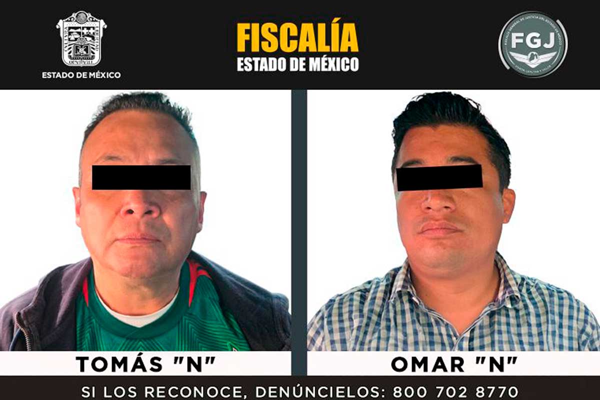 Detiene Fiscalía Edoméx a dos exfuncionarios del TRIJAEM por presunto desvío de más de 32 millones de pesos