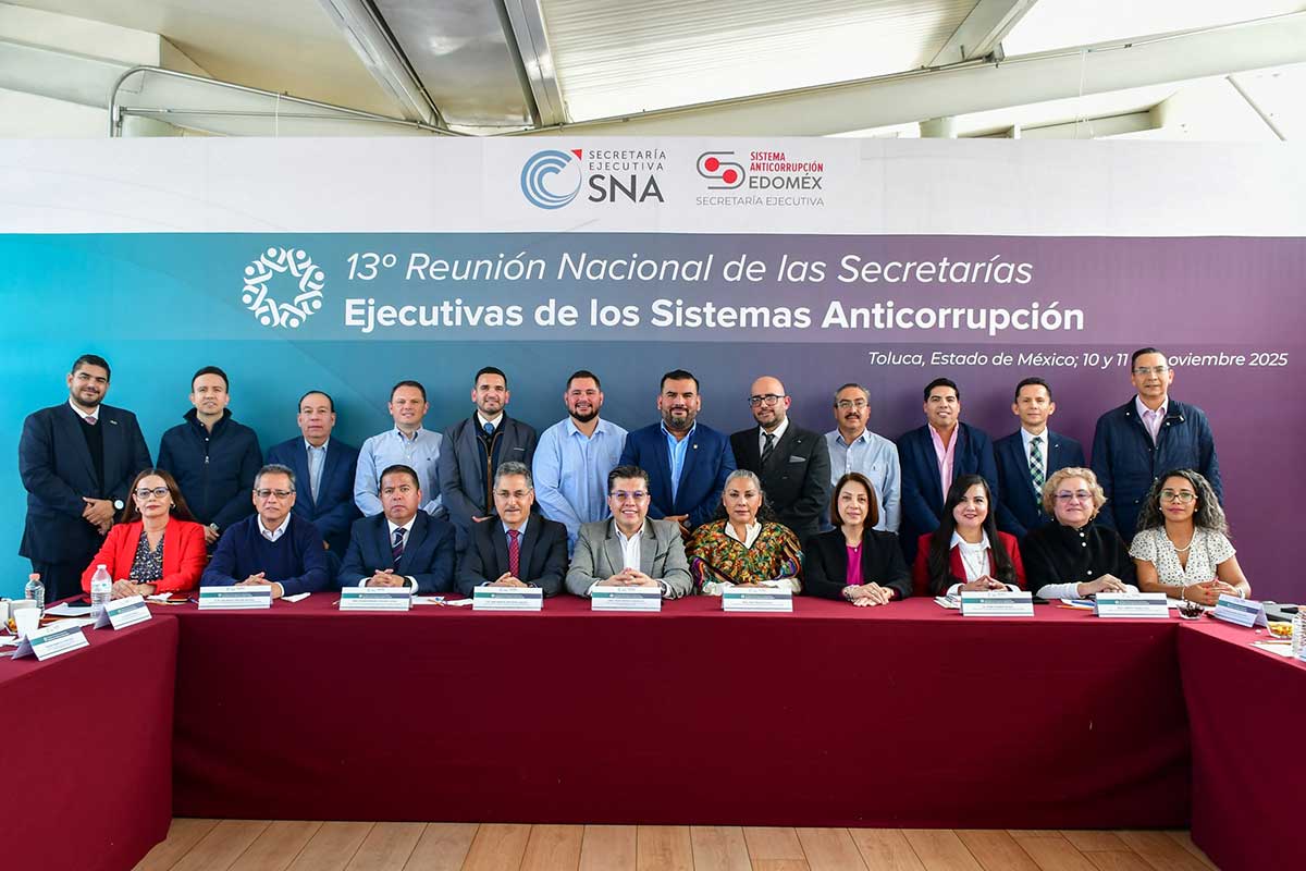 Estado de México consolida su sistema anticorrupción.