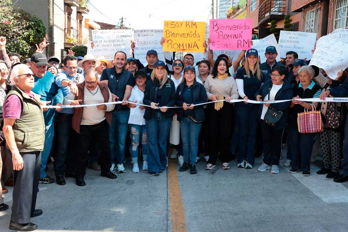 Huixquilucan entrega callle.