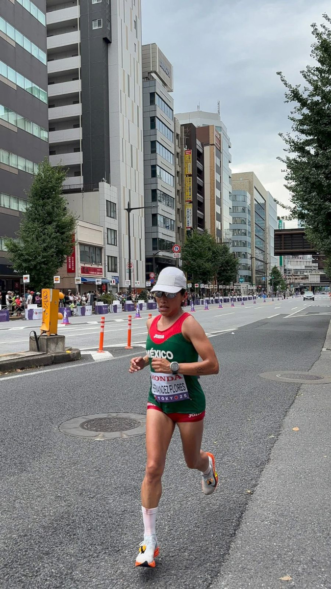 Atleta Margarita Hernández.