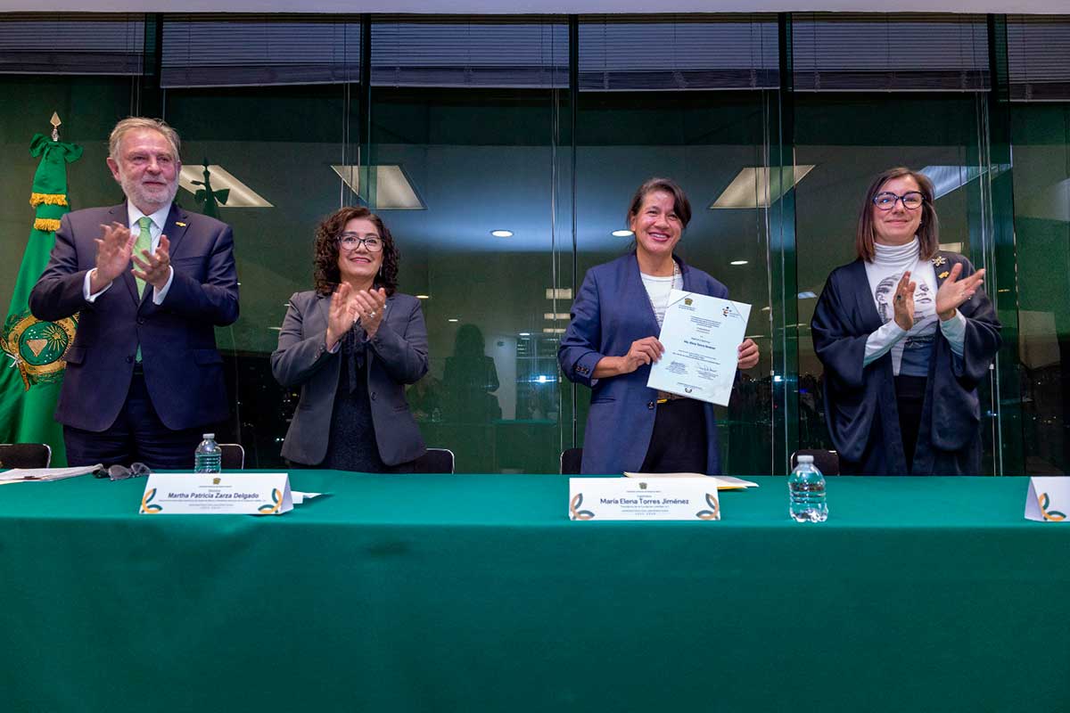 María Elena Torres Jiménez, primera presidenta de la Fundación UAEMéx