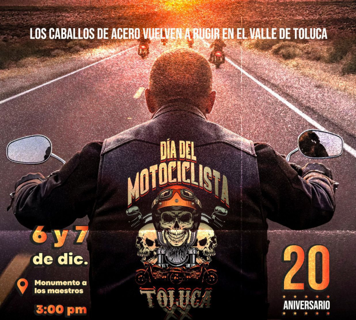 Festejarán en Toluca el Día del Motociclista.