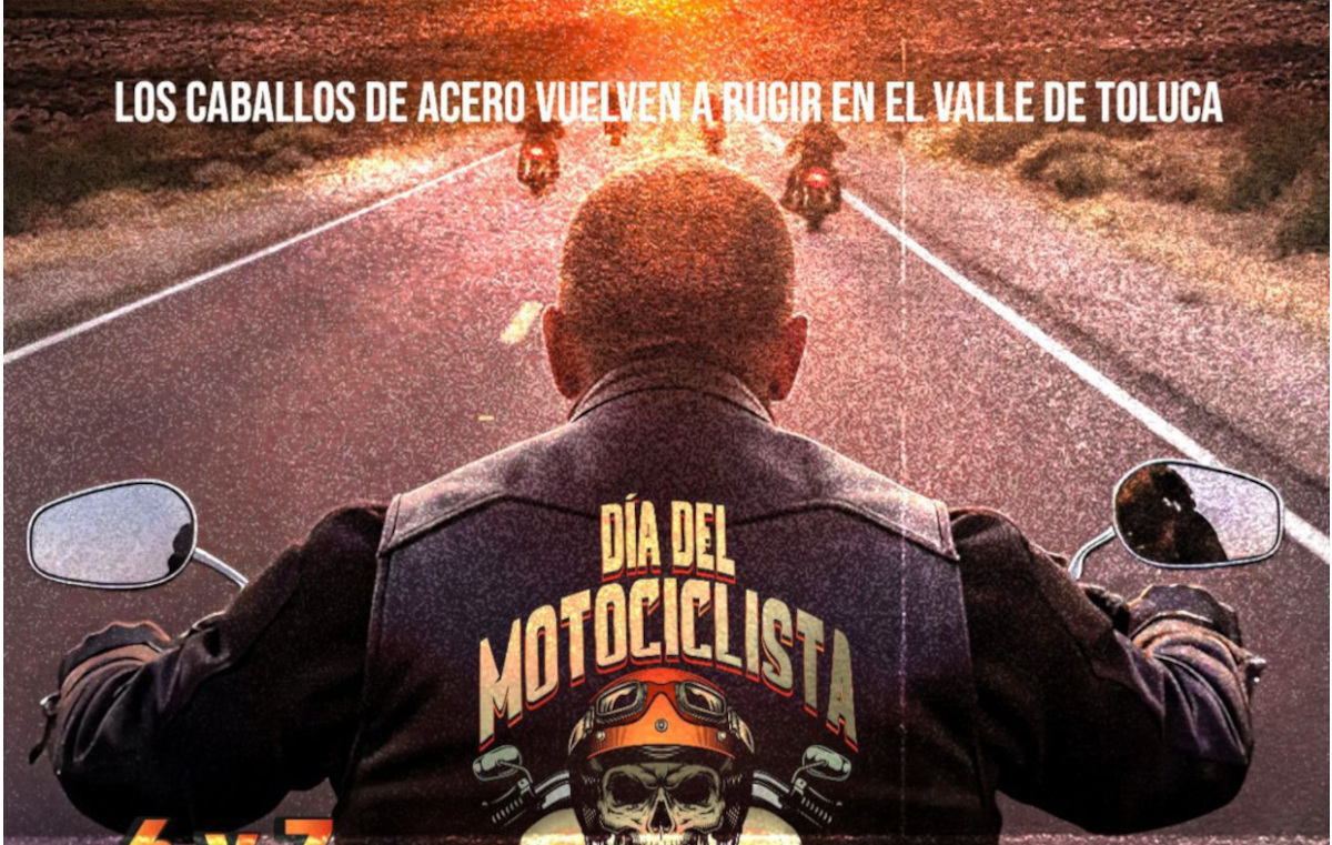 Motoclubes del Valle de Toluca celebrarán el Día del Motociclista con rodada y festival en Metepec