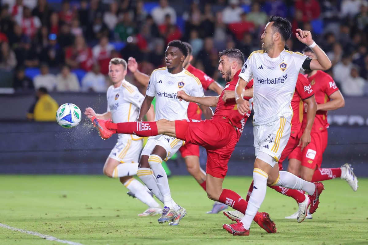 Paulinho, jugador de los Diablos Rojos del Toluca.