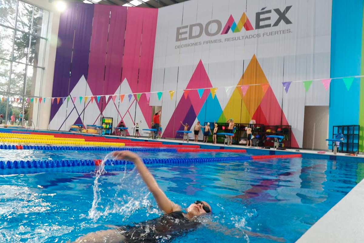 Presentan la primera Copa Centro Acuático Edomex en Zinacantepec