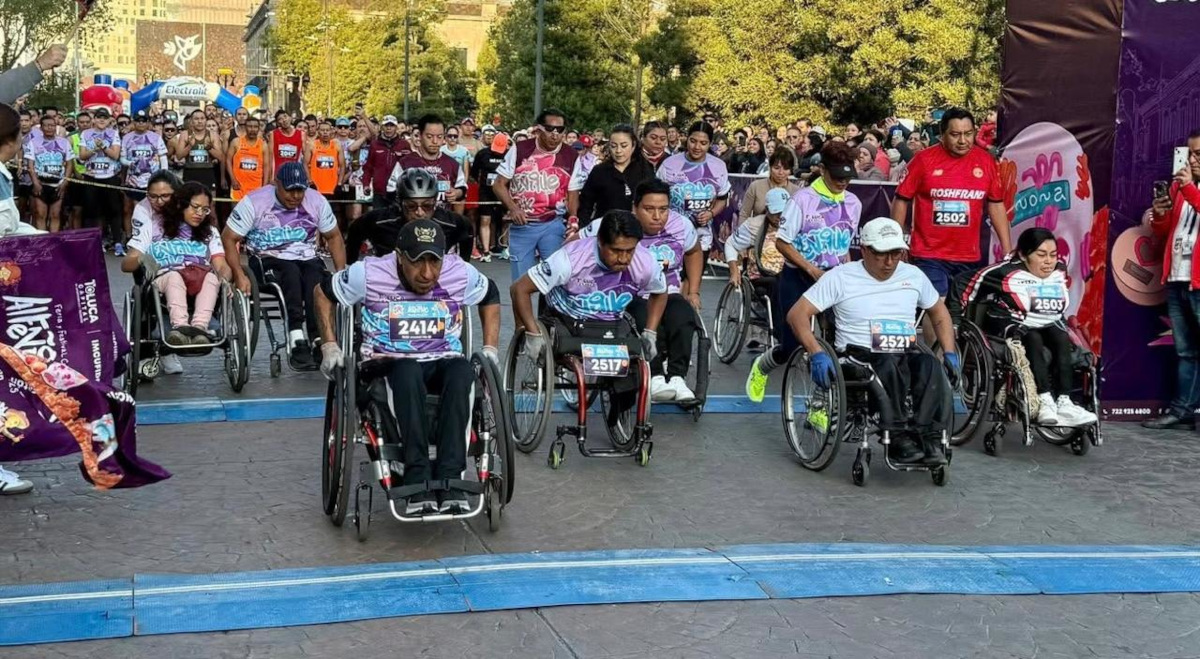 Realizarán carrera por la inclusión en Toluca