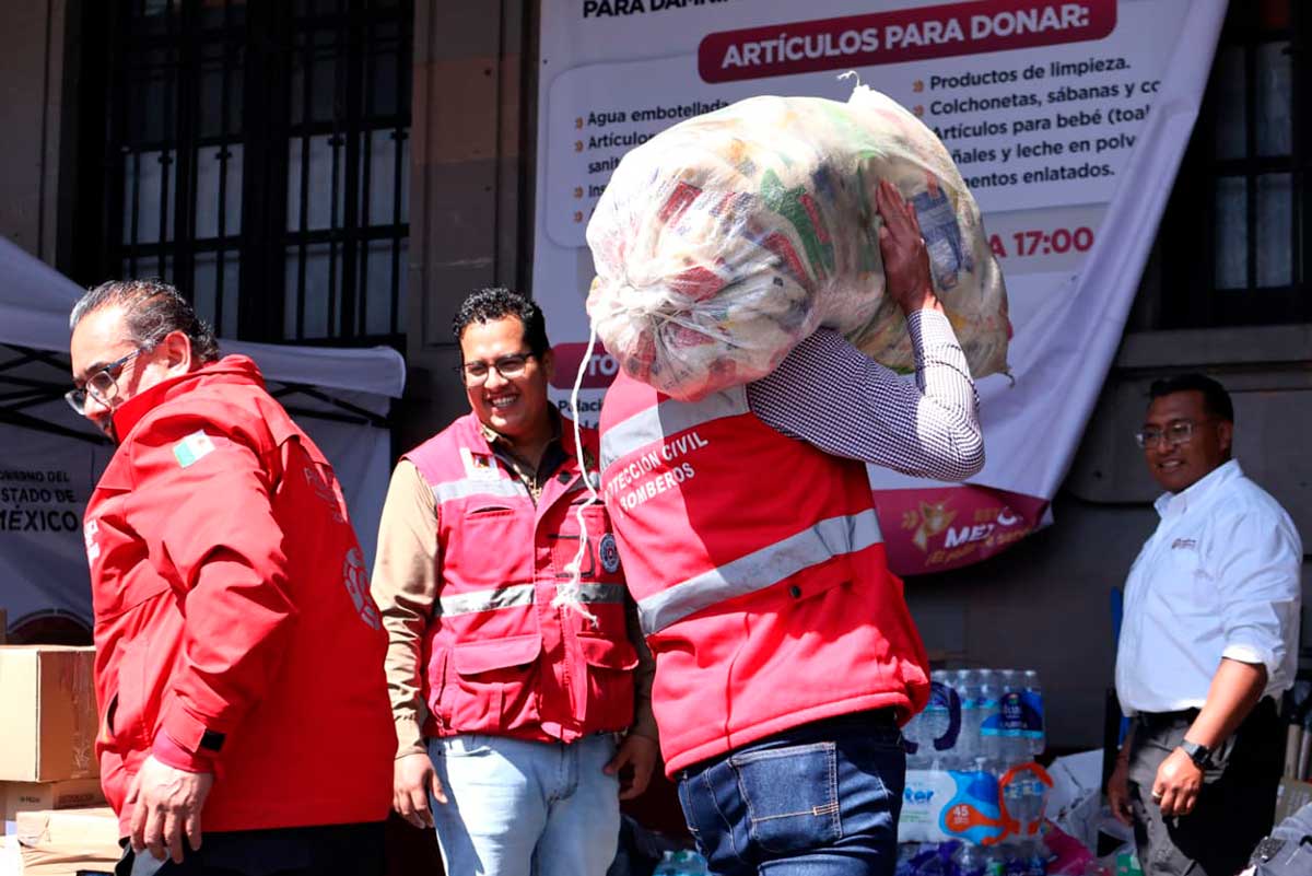Reunieron conciertos del Alfeñique 18 toneladas de víveres para familias afectadas por lluvias