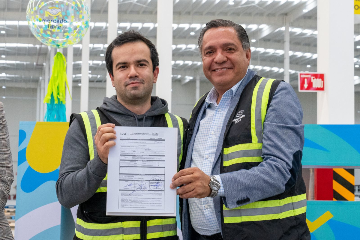 Ricardo Moreno inaugura en Toluca el Service Center de Mercado Libre más grande de México