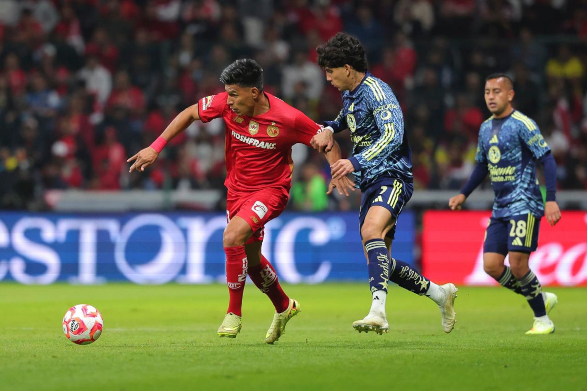 Toluca vence al América.