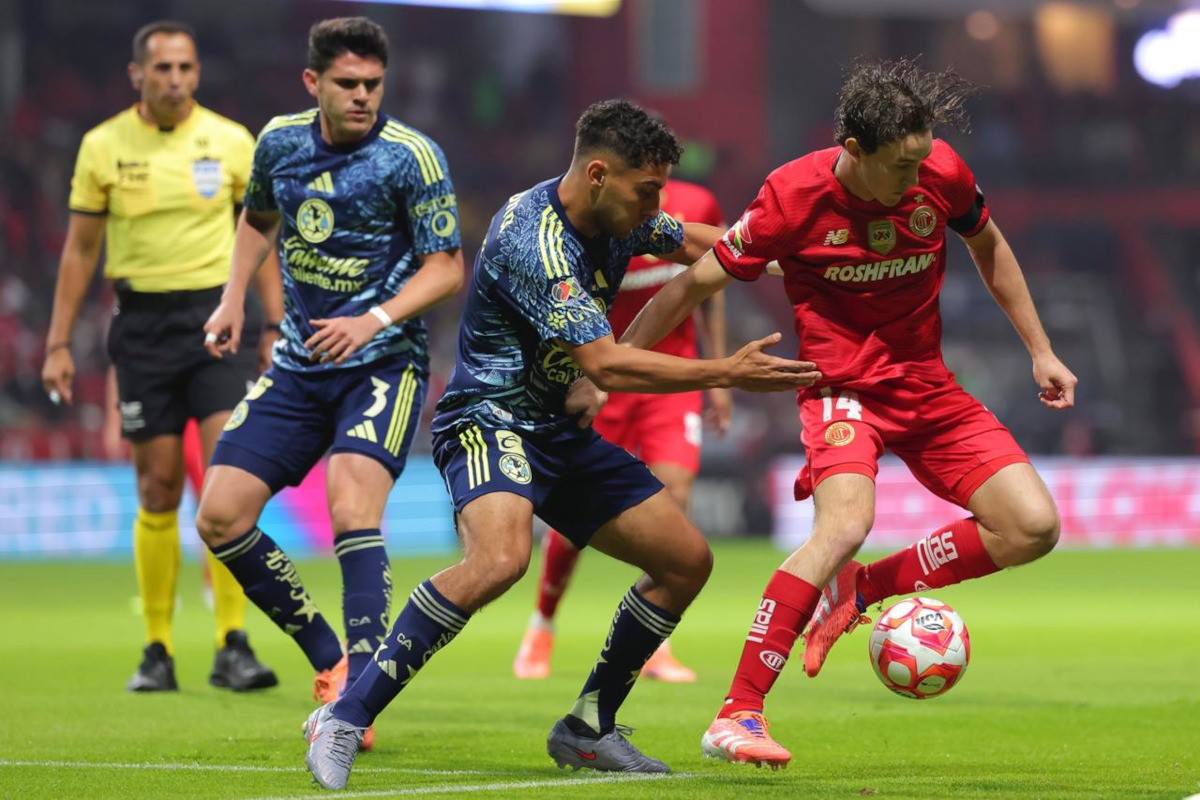 Toluca vence al América.