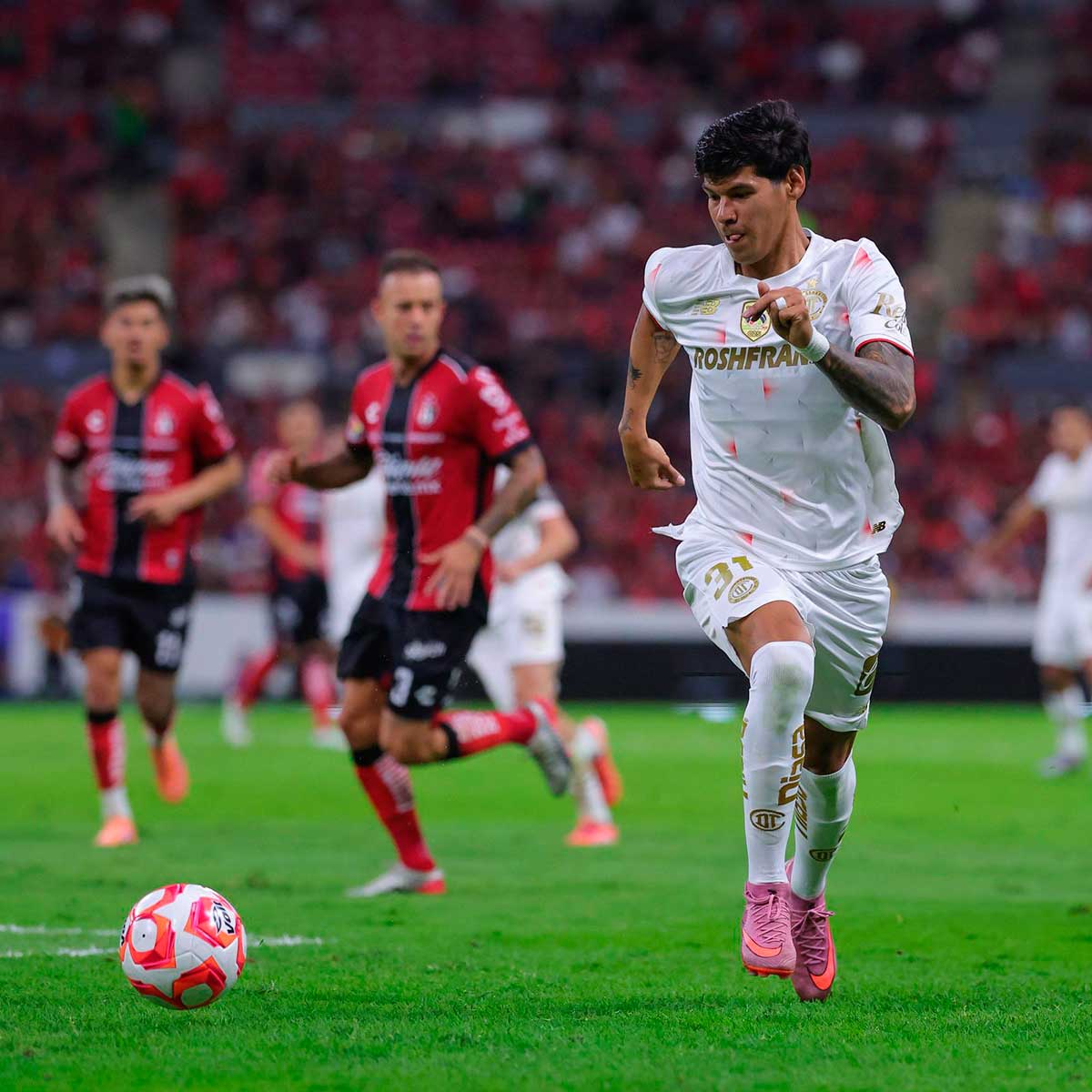 Toluca empata a ceros contra Atlas.