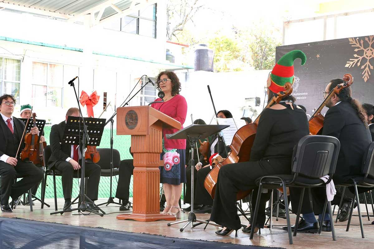 UAEMéx acerca la música a su comunidad con Concierto Navideño en Almoloya de Alquisiras