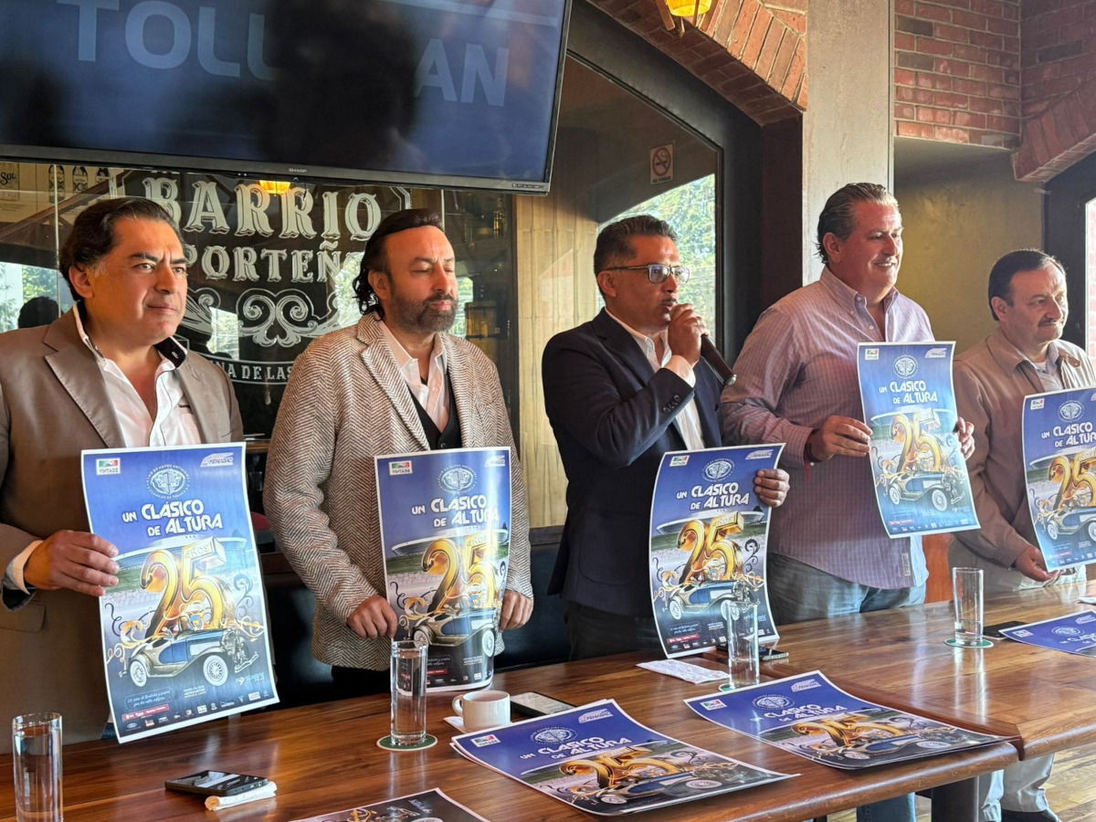 “Un Clásico de Altura” celebra 25 años de tradición automovilística en Toluca