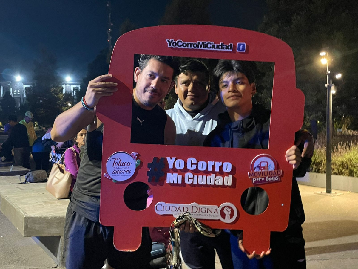 “Yo Corro Mi Ciudad” une a Toluca y Metepec en su primera edición intermunicipal