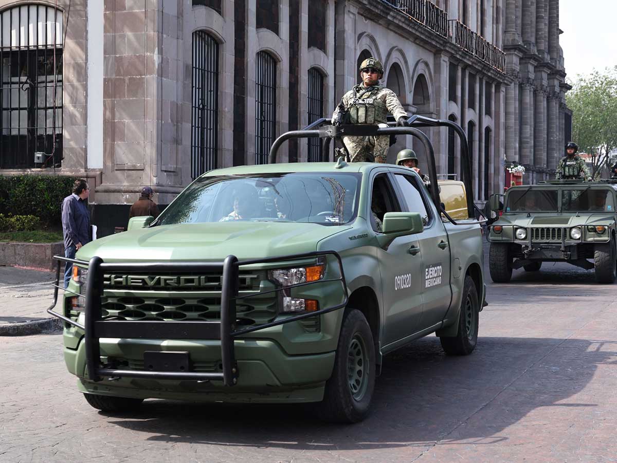 Toluca refuerza la seguridad en las calles.