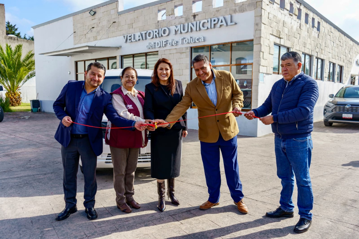 Avanza DIF Toluca en Servicios Dignos y Accesibles en el Velatorio Municipal