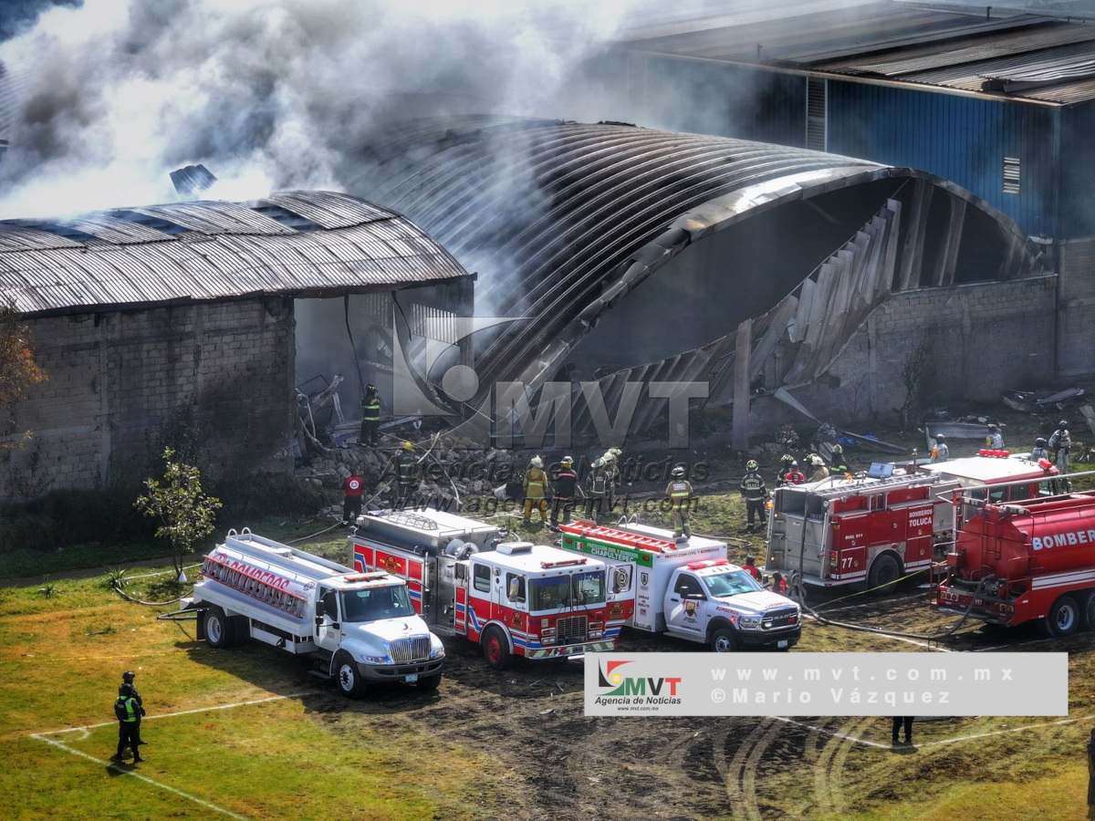 Aeronave cae en Toluca.