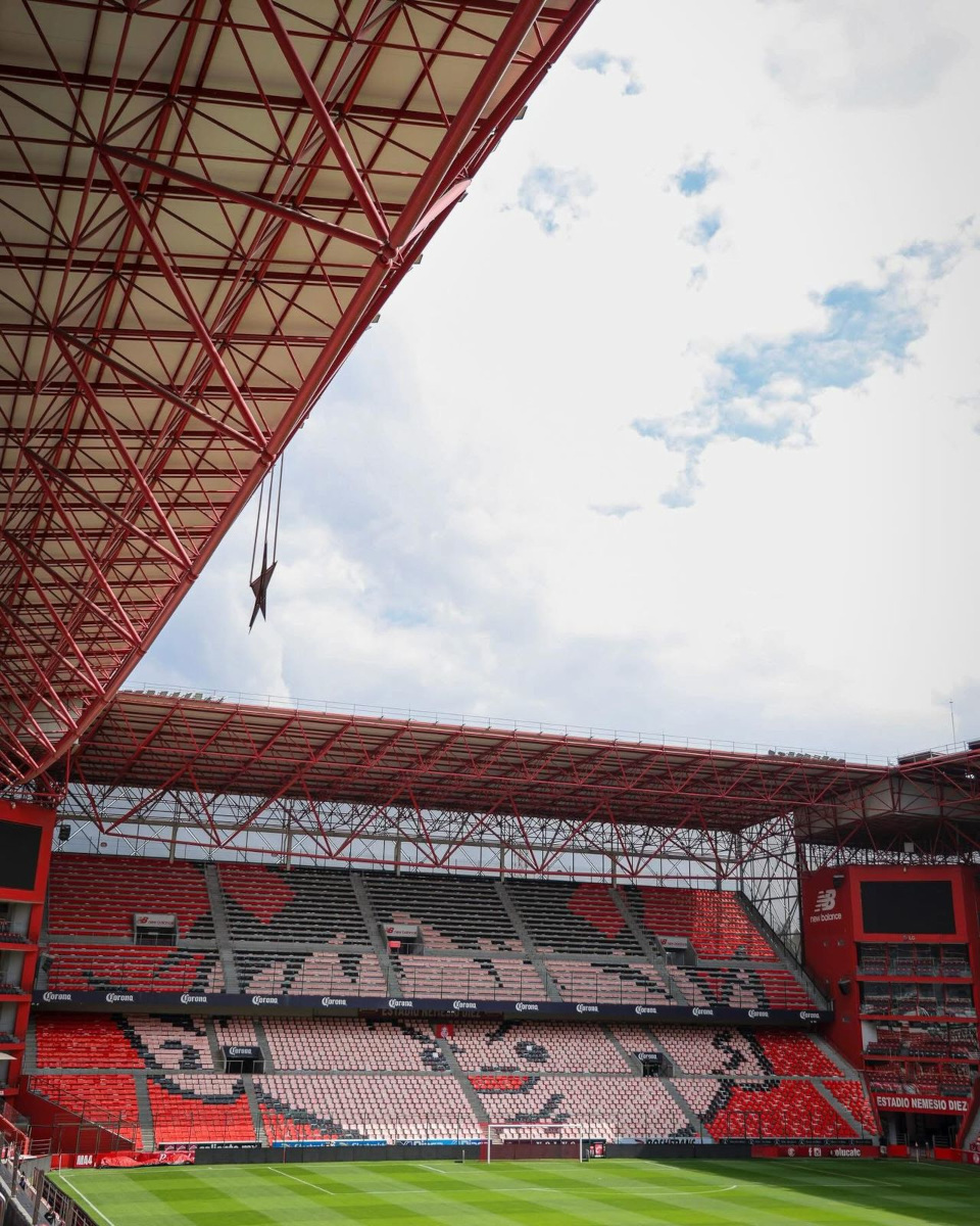 Infraestructura del Deportivo Toluca.
